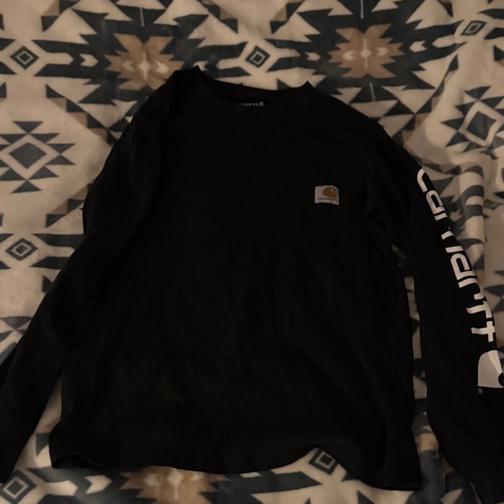 Carhartt boy's Dark Long Sleeve Tee